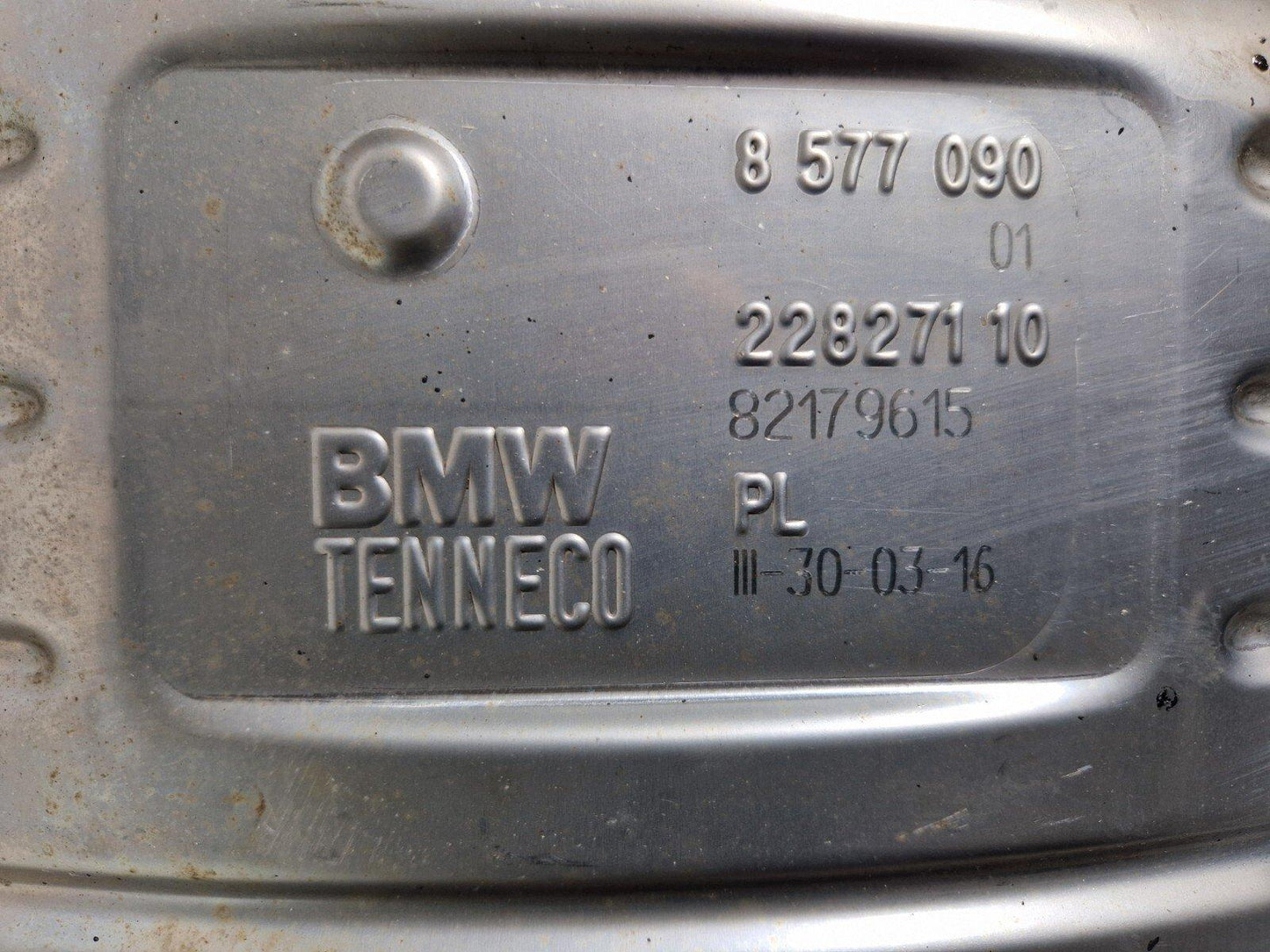 14-21 BMW 2 X1 SERIES F45 F46 F48 GENUINE EXHAUST SILENCER BACK BOX 8577090