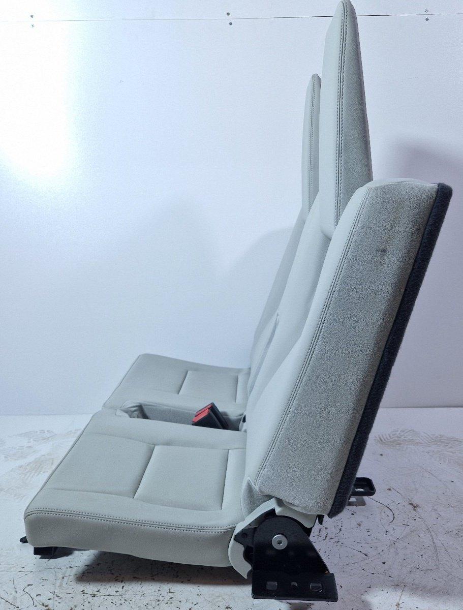 14-19 LAND ROVER L550 DISCOVERY SPORT 3RD ROW REAR SEAT SET IN GREY LEATHER