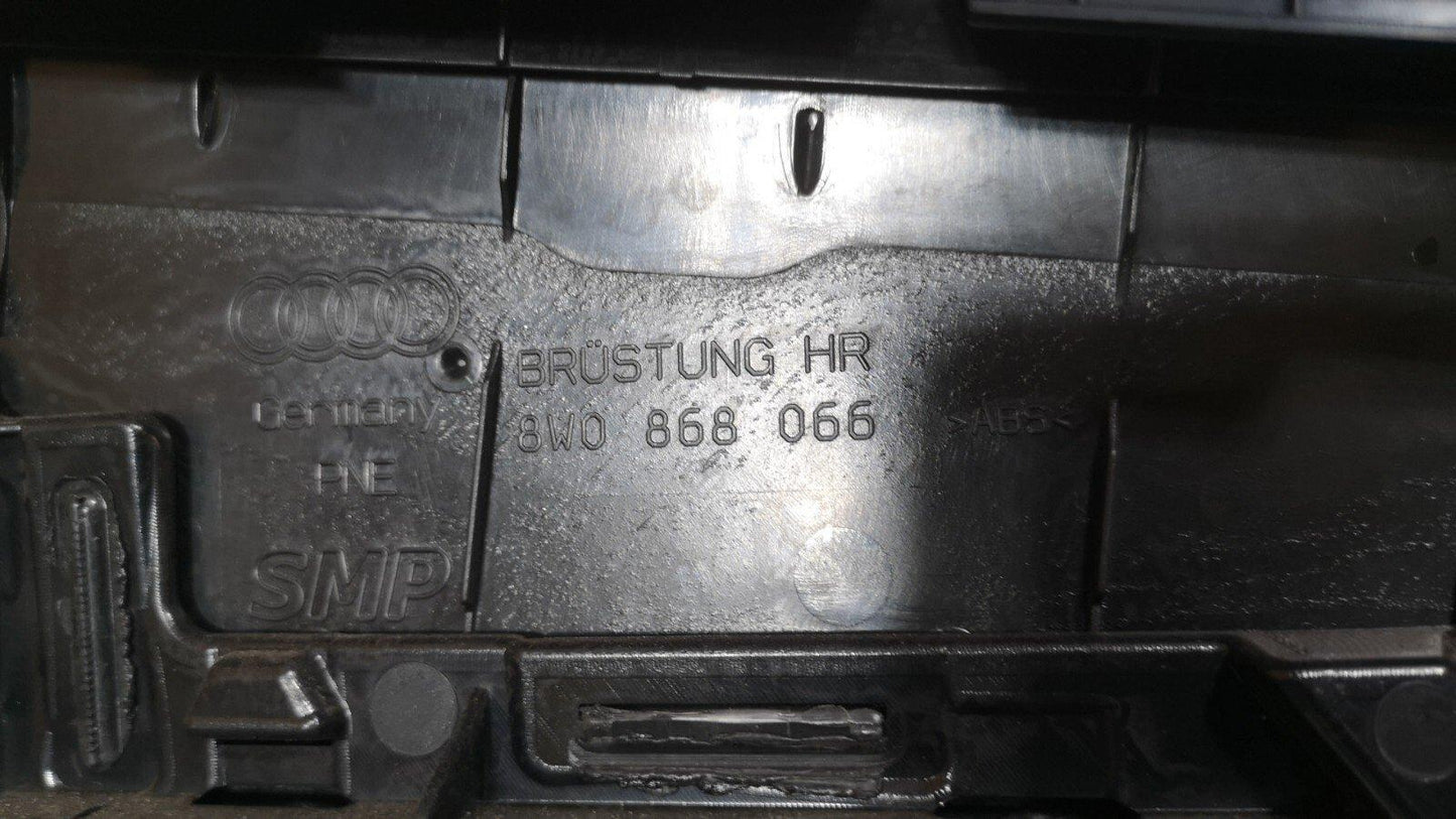 16-19 AUDI A4 B9 S-LINE GENUINE REAR RIGHT DRIVER SIDE DOOR CARD 8W0868066