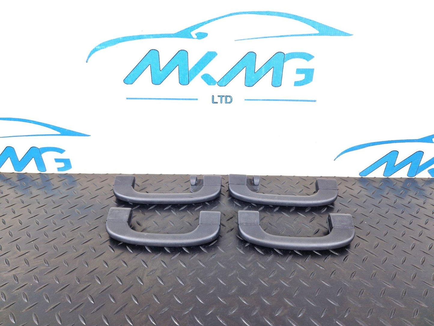 10-13 BMW X5 E70 LCI GENUINE INTERIOR ROOF GRAB HANDLES SET x4 6977693