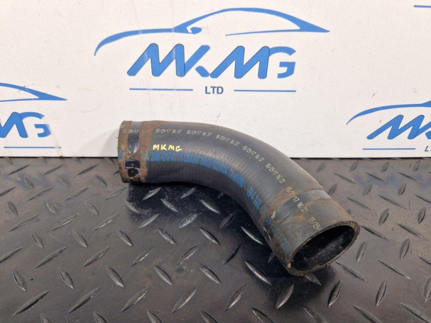 14-21 MERCEDES C CLASS W205 GENUINE OEM FILLER FUEL HOSE PIPE A2464760075