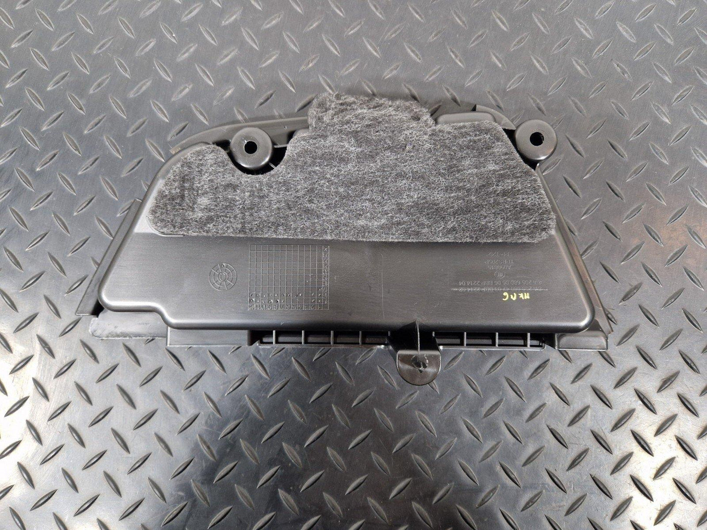 14-21 MERCEDES C200d W205 BOOT TRUNK RIGHT LOAD COMPARTMENT FLOOR STOWAGE TRAY