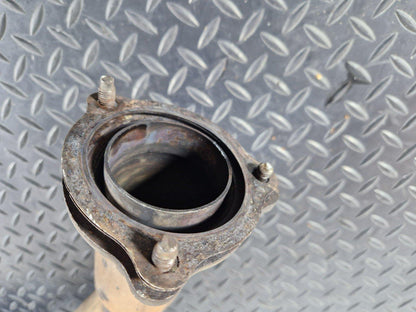 15-18 AUDI A7 4G GENUINE OEM FRONT EXHAUST PIPE 4G0253350H