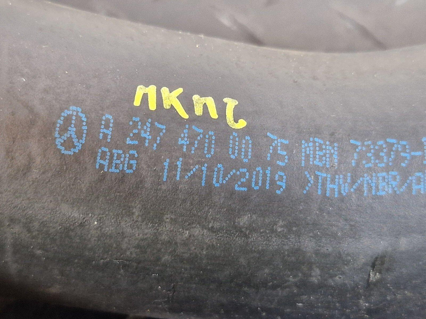 MERCEDES W177 DIESEL FUEL HOSE FILLER NECK LOWER TANK FUEL HOSE A2474700075