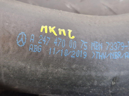 MERCEDES W177 DIESEL FUEL HOSE FILLER NECK LOWER TANK FUEL HOSE A2474700075