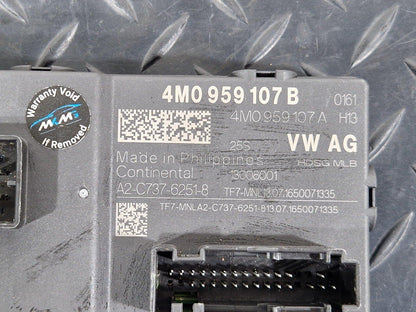 16-19 AUDI A4 AVANT B9 S-LINE BOOT TAILGATE CONTROL MODULE UNIT 4M0959107B