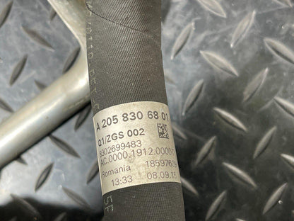 14-21 MERCEDES BENZ C300h W205 AIR CONDITION PIPE HOSE A2058306801