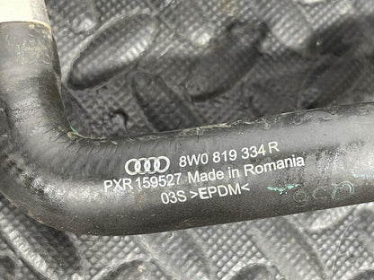 16-19 AUDI A4 B9 AVANT GENUINE AUXILIARY WATER COOLANT PIPE HOSE