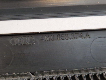 16-20 AUDI Q7 4M GENUINE OEM FRONT RIGHT DOOR SILL SCUFF PALTE TRIM 4M0853374
