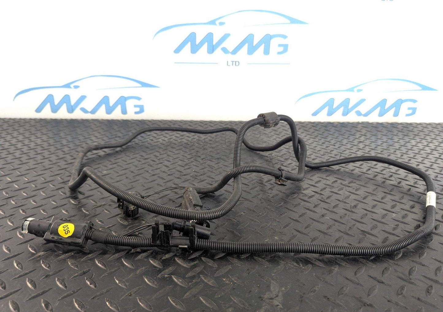 16-20 AUDI Q7 4M 3.0 DIESEL CRTC OEM LOWER REAR REDUCER TRANSFER LINE 4M0131962
