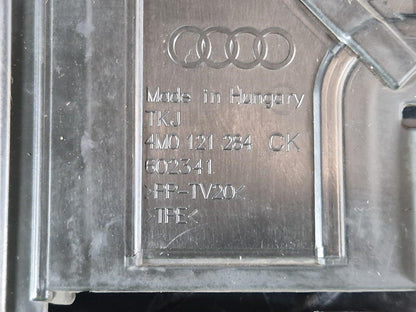 16-20 AUDI Q7 4M GENUINE INTERCOOLER AIR GUIDE DUCT CHANNEL 4M0121284CK