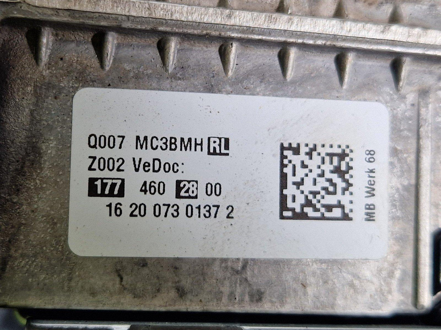 18-ON MERCEDES BENZ A CLASS W177 GENUINE STEERING COLUMN A2474621800