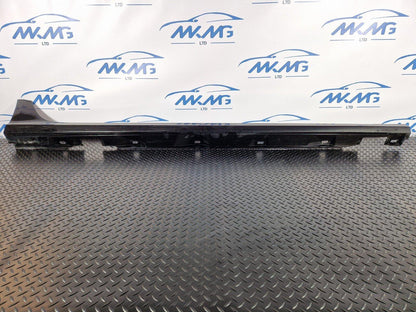 12-18 AUDI A6 C7 RIGHT DRIVER SIDE SKIRT 4G0853856K 4G0853860G BLACK LY9B