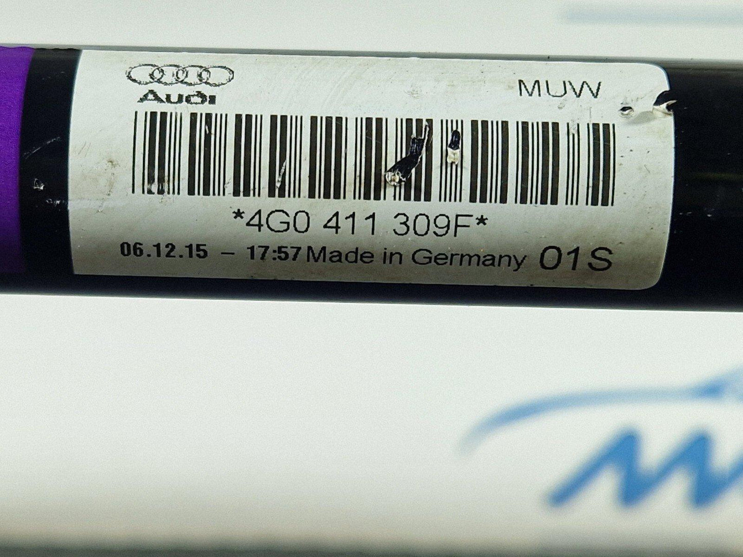 15-18 AUDI A7 4G GENUINE OEM FRONT ANTI ROLL SWAY BAR STABILASER 4G0411309F