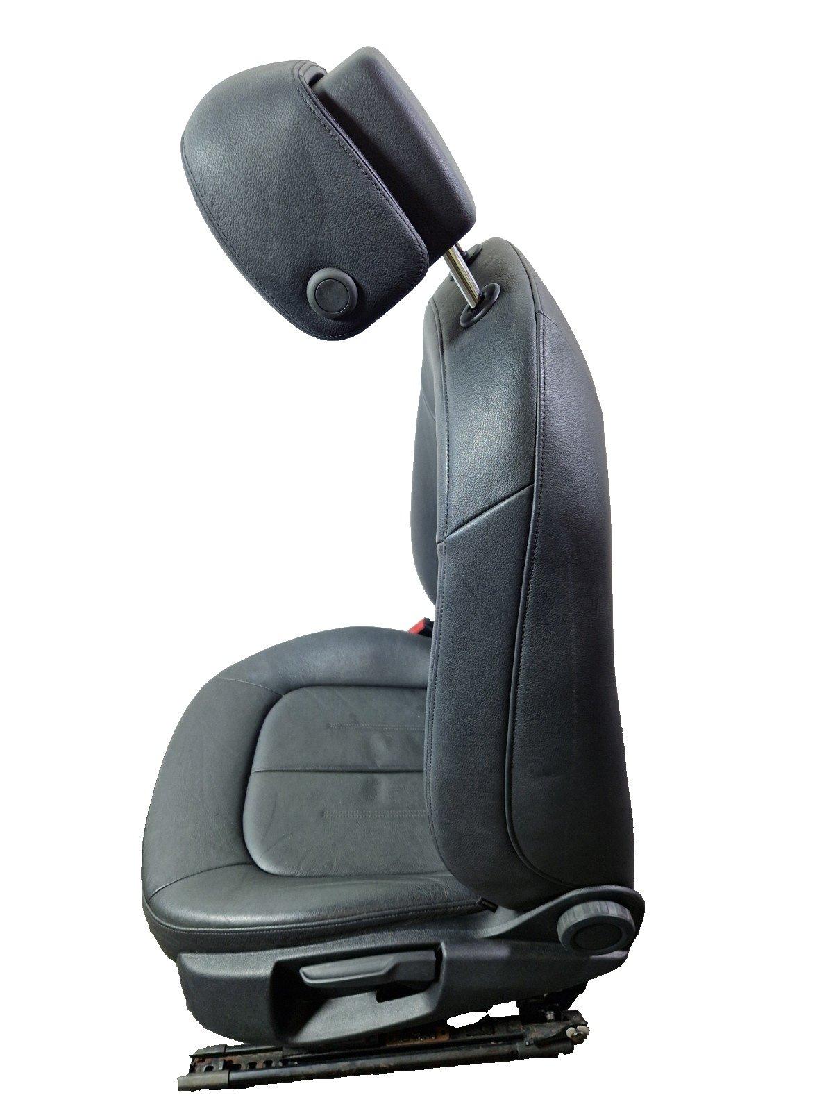 12-18 AUDI A6 C7 GENUINE FRONT LEFT PASSENGER N/S BLACK LEATHER SEAT MANUAL