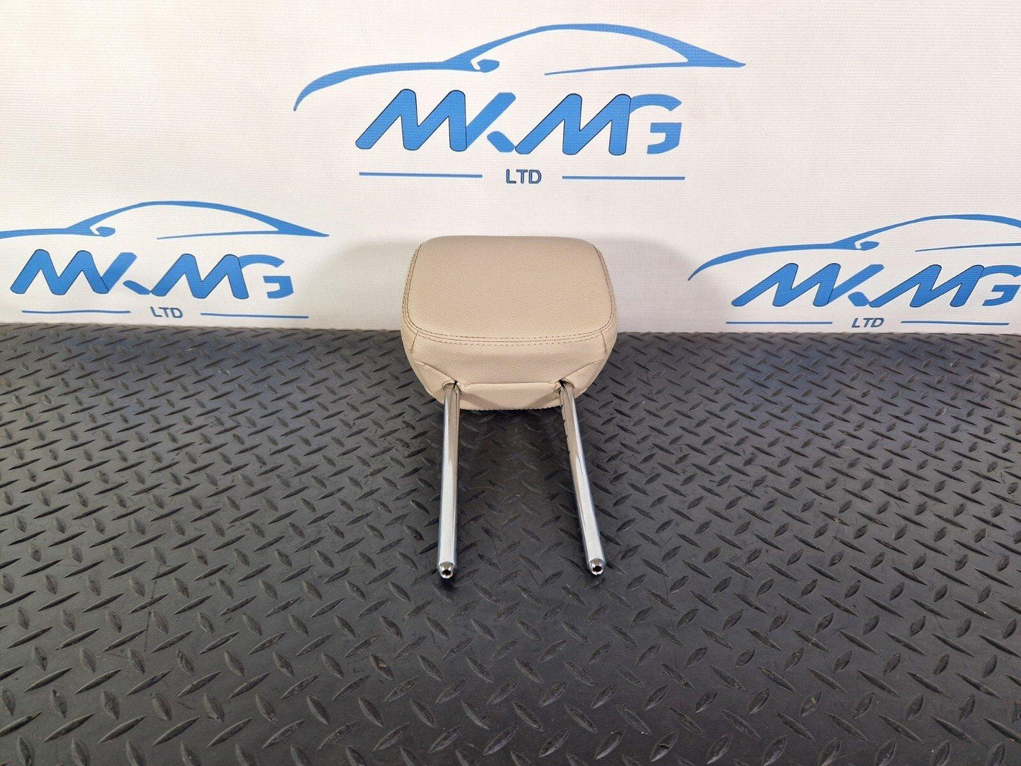 14-21 MERCEDES BENZ W205 OEM REAR SEAT BEIGE LEATHER HEAD REST A2059702950