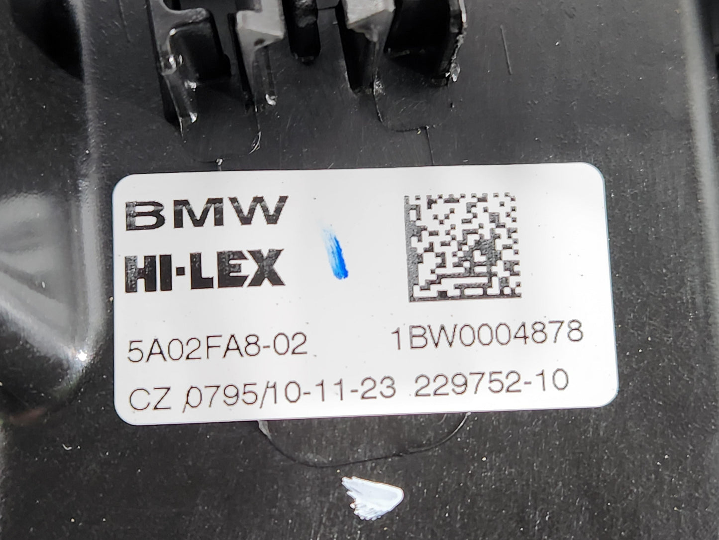 BMW 118i F40 Hatchback Rear Right Driver Window Regulator Motor 5A02FA8