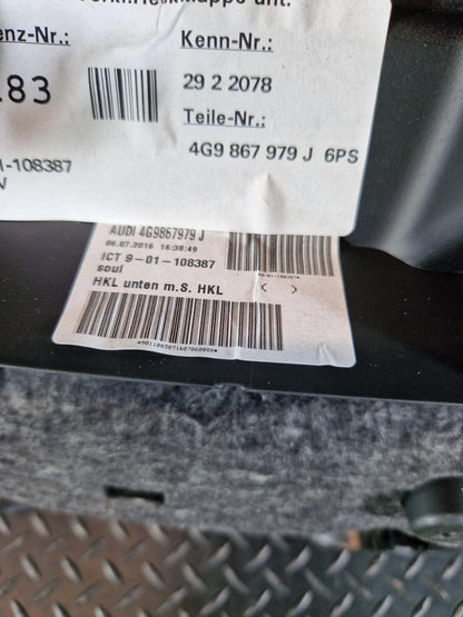 Audi A6 Allroad C7 Tailgate Bootlid Cover Trim Panel 4G9867979J