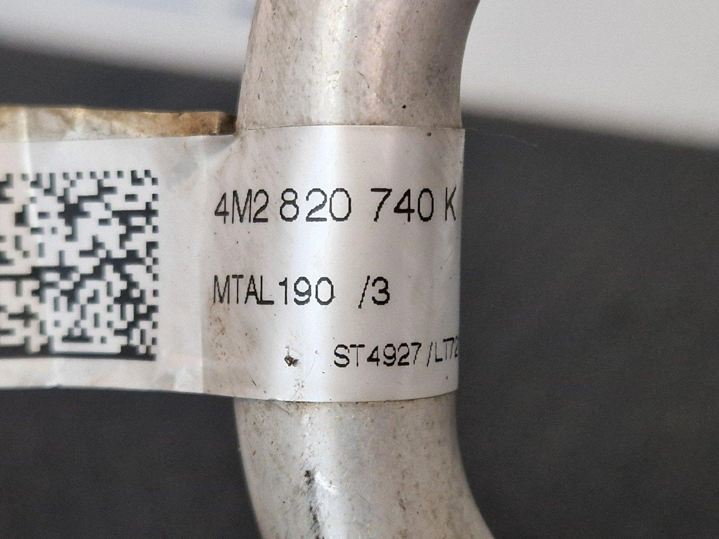 16-20 AUDI Q7 4M GENUINE A/C AIR CON HOSE PIPE 4M2820740K