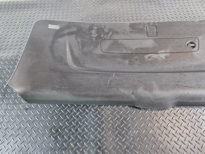 16-20 AUDI Q7 4M GENUINE TAILGATE BOOTLID COVER PANEL IN BLACK 4M0867973B