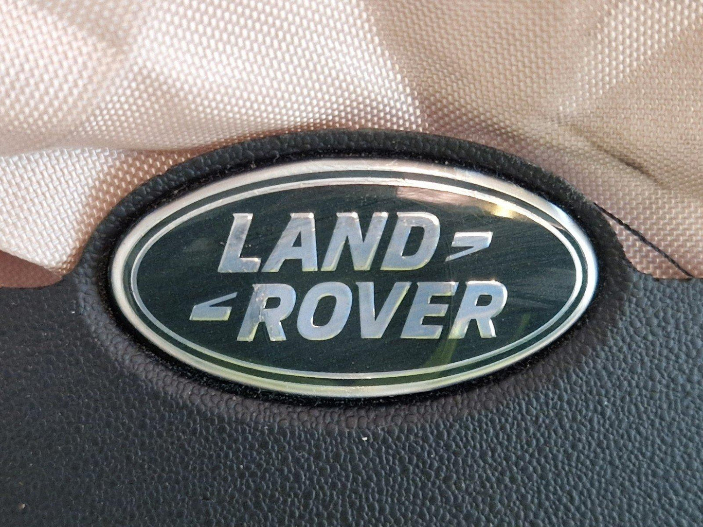 14-19 LAND ROVER L550 DISCOVERY STEERING WHEEL SAFETY BAG 307584610AC DEPLOYED