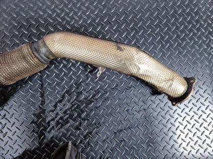 12-18 AUDI A6 C7 EXHAUST DOWN FLEXI PIPE 4G0253350G