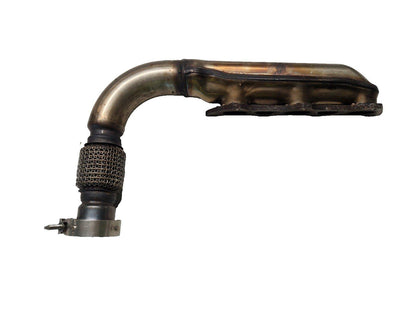 16-20 AUDI Q7 4M 3.0 DIESEL CRTC LEFT EXHAUST MANIFOLD CYLINDER 4-6 059253033CC