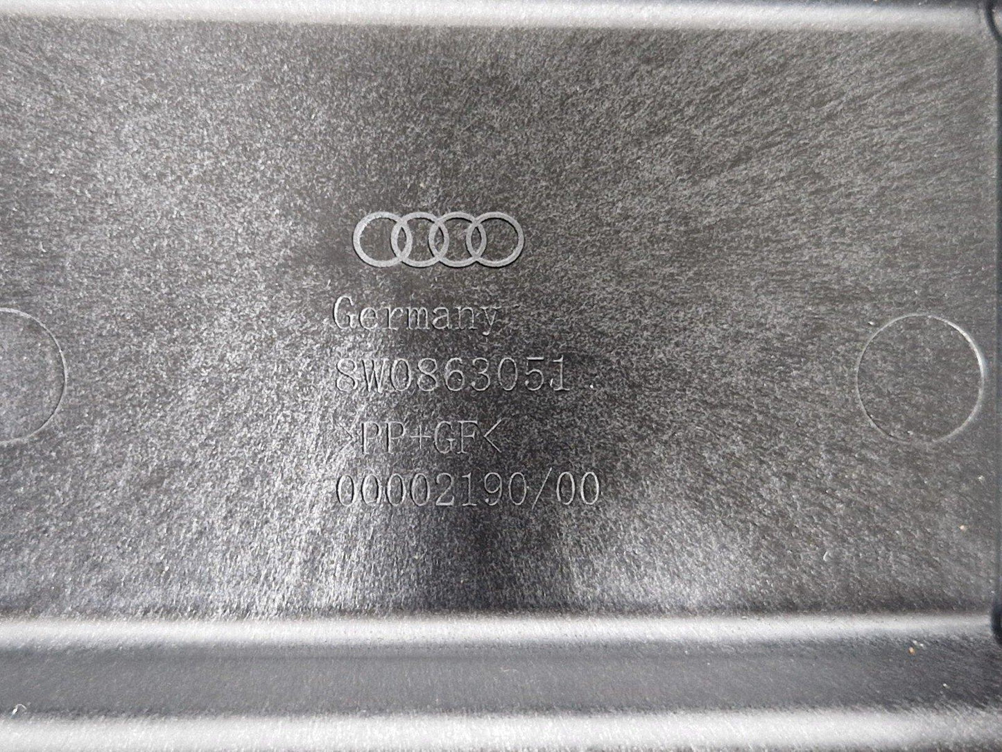 12-18 AUDI A6 C7 CENTER CONSOLE LOWER COVER TRIM 8W0863051