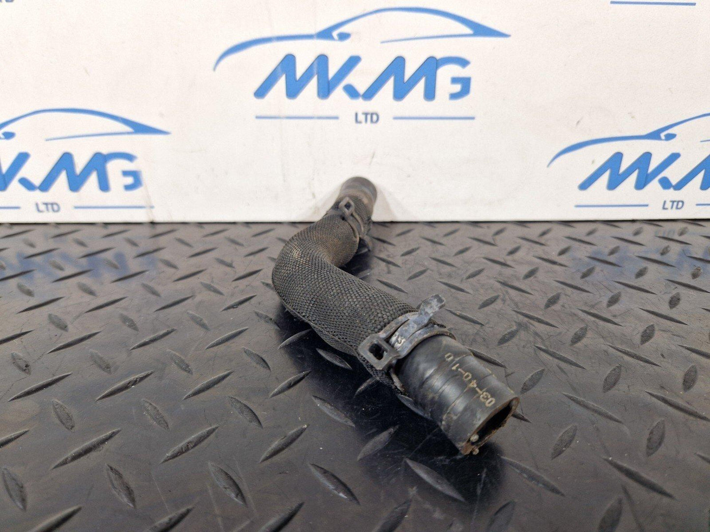 10-17 AUDI A8 4H POWER STEERING PUMP INTAKE HOSE PIPE 4H0422887B