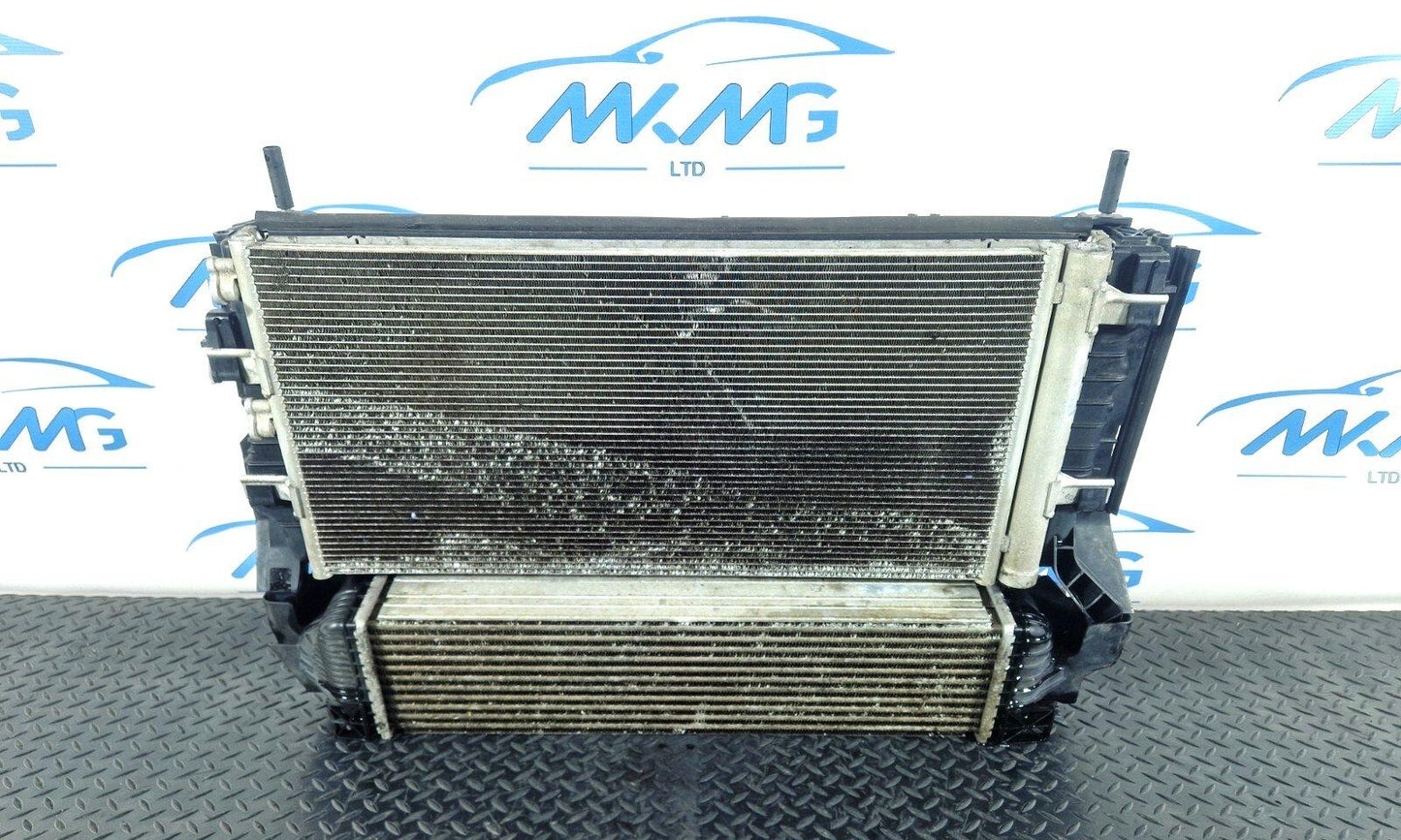 14-21 BMW 2 SERIES F45 F46 218D GENUINE COOLANT RADIATOR & FAN 7617630 7617608