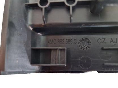 16-20 AUDI Q7 4M GENUINE REAR LEFT N/S/R 2ND ROW SEAT RAIL TRIM COVER 4M0883689C