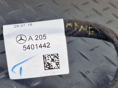 14-21 MERCEDES BENZ C300h W205 REAR DOOR WIRING LOOM LEFT SIDE A2055401442