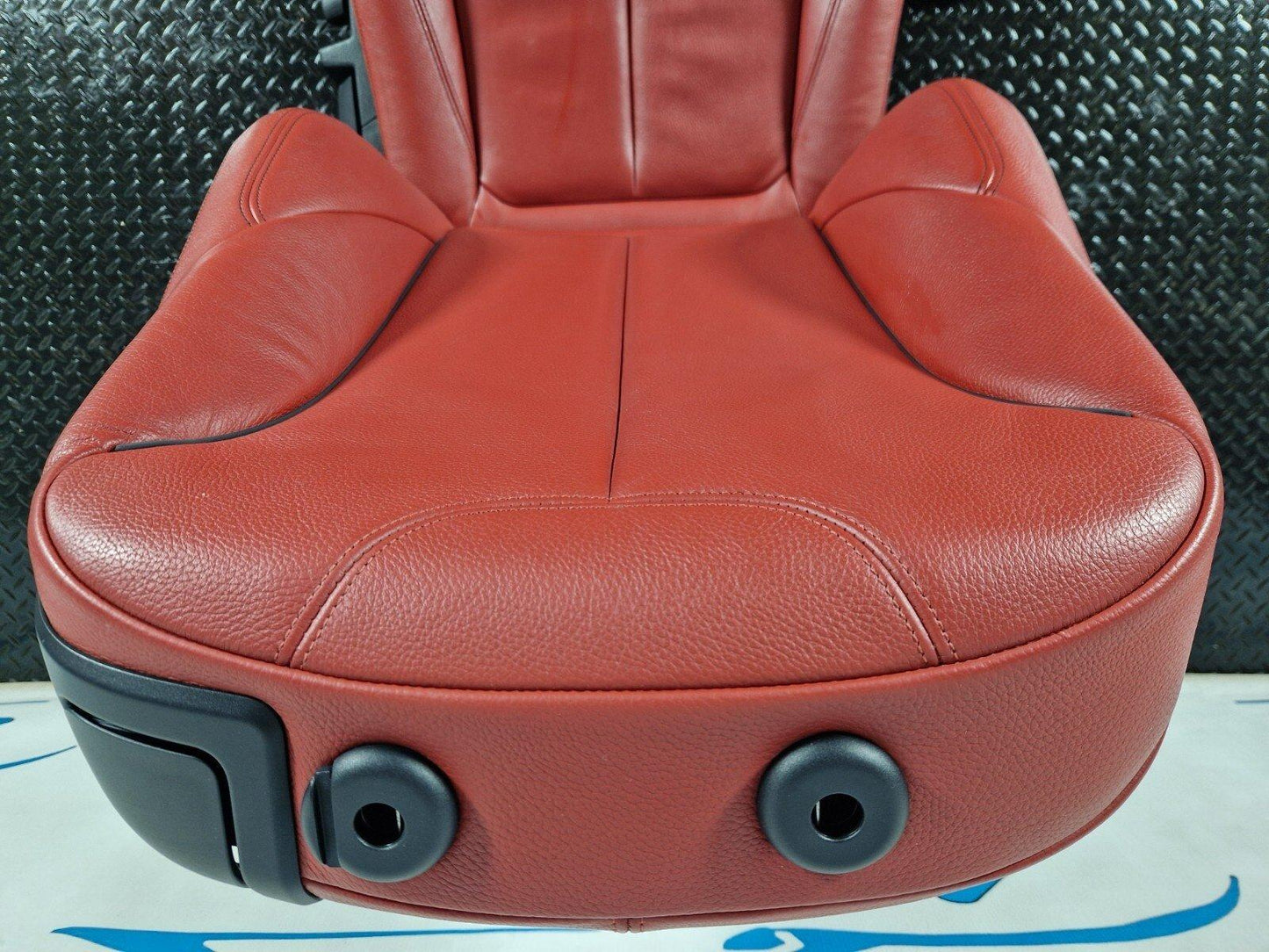14-16 BMW 2 SERIES F22 GENUINE FRONT LEFT PASSENGER RED SEAT 7243564 9216468