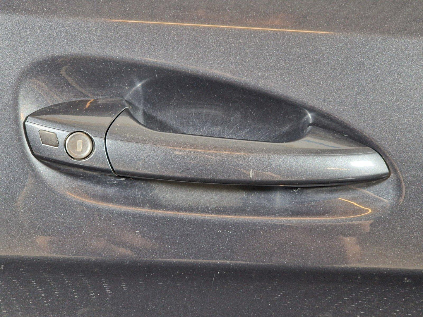 11-19 MERCEDES BENZ ML W166 FRONT RIGHT O/S COMPLETE DOOR IN TENORITE GREY 755
