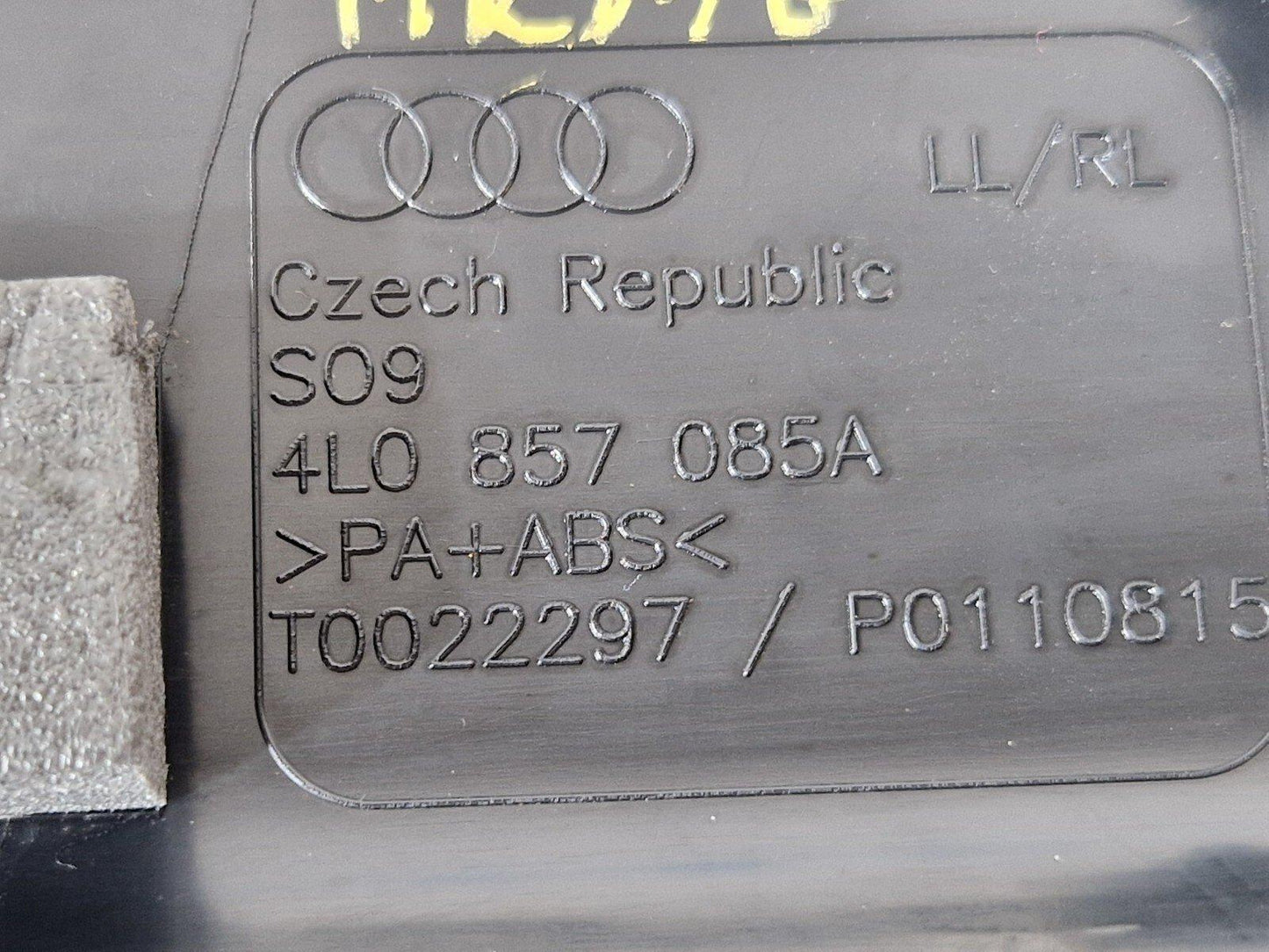 10-15 AUDI Q7 4L GENUINE OEM DASHBOARD LEFT N/S END TRIM COVER 4L0857085A