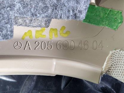 14-21 MERCEDES BENZ W205 ESTATE  REAR C-PILLAR TRIM PANEL RIGHT SIDE A2056904604