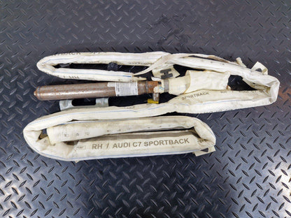 10-18 AUDI A7 4G S-LINE RIGHT / DRIVER SIDE ROOF CURTAIN SAFETY BAG 4G8880742B