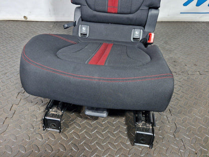 BMW 2 X1 SERIES F45 F48 GENUINE REAR RIGHT O/S CLOTH FABRIC COMPLETE SEAT RED