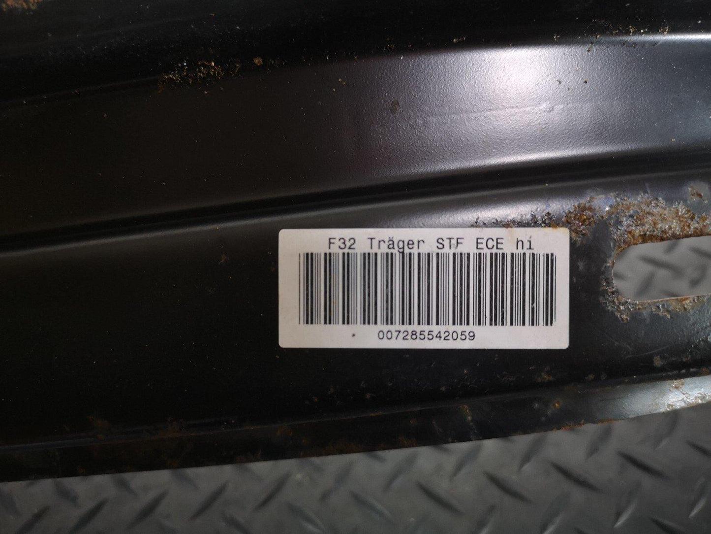 14-20 BMW 4-SERIES M-SPORT F32/F82 GENUINE REAR CRASH BAR (DAMAGED SEE PIC)