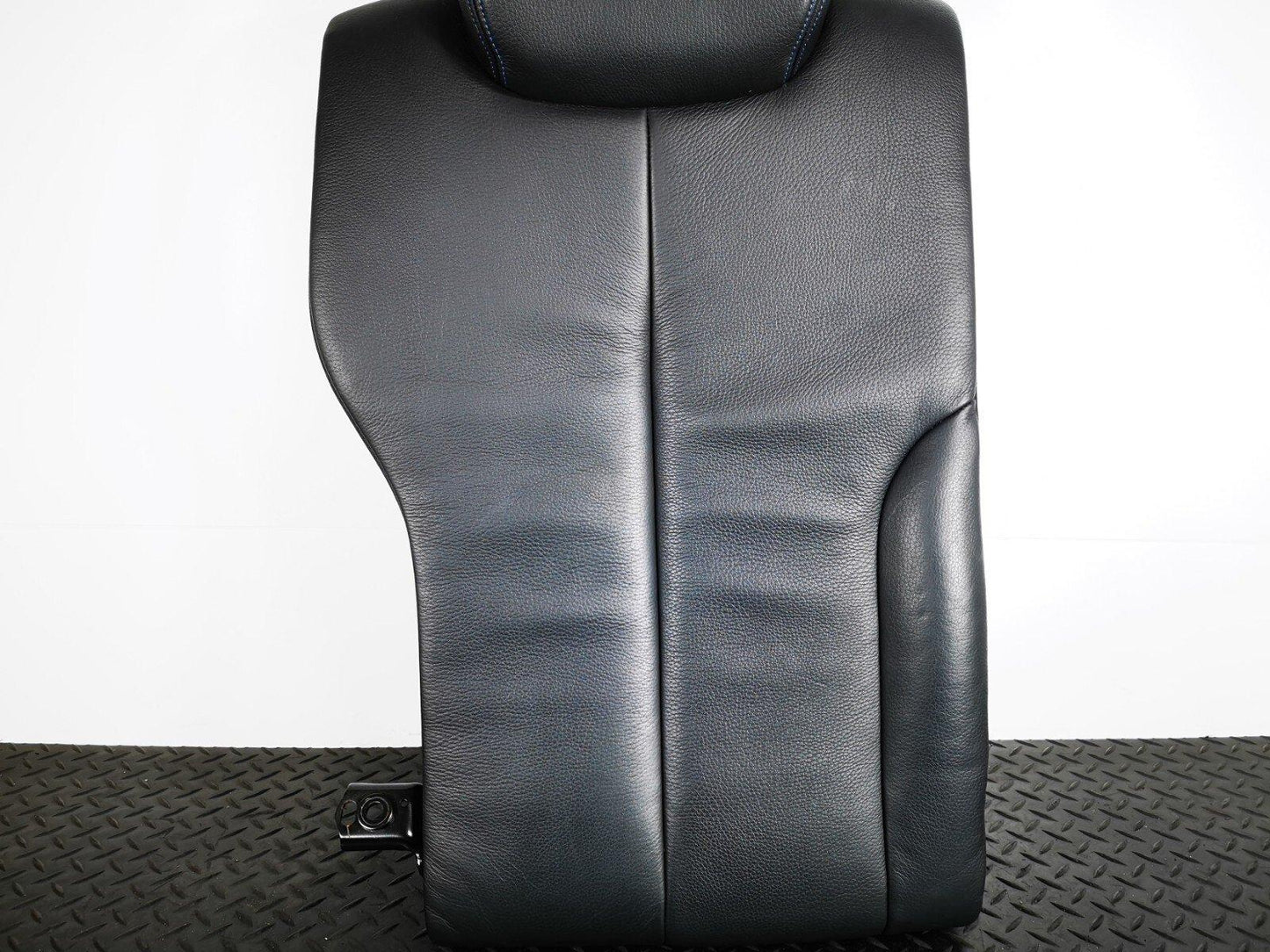 14-20 BMW 4-SERIES M-SPORT F32 GENUINE REAR RIGHT LEATHER SEAT BLUE STITCHING