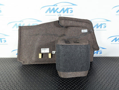 10-17 AUDI A8 4H REAR LEFT NSR BOOT SIDE TRUNK CARPET PANEL 4H0863879F