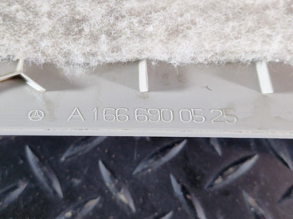 11-19 MERCEDES BENZ ML W166 REAR INTERIOR D PILLAR TRIM COVER A1666900525