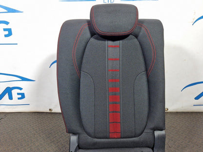 BMW 2 X1 SERIES F45 F48 GENUINE REAR RIGHT O/S CLOTH FABRIC COMPLETE SEAT RED