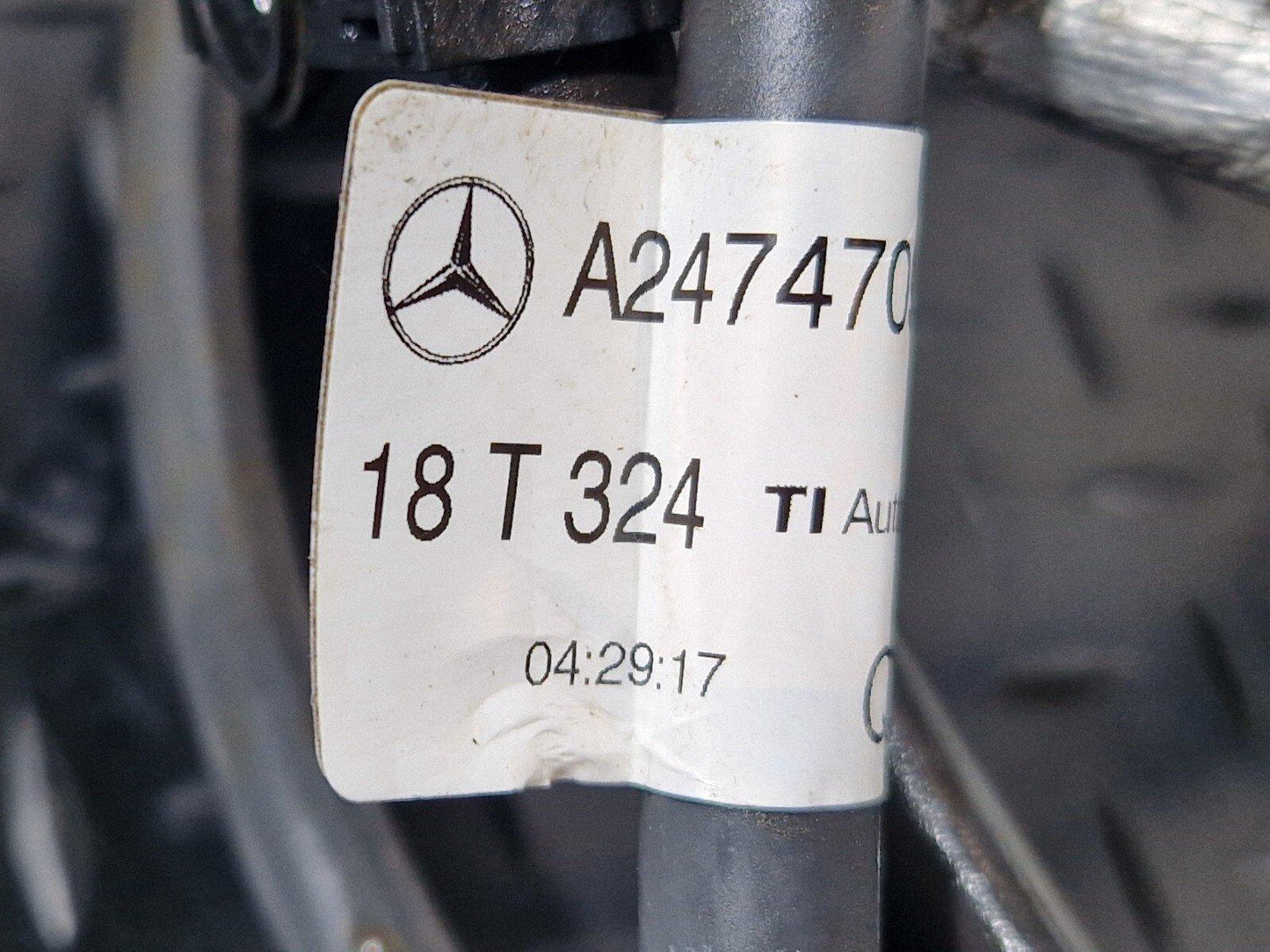 Mercedes-Benz A-Class W177 Genuine AdBlue Hose Line A2474709301