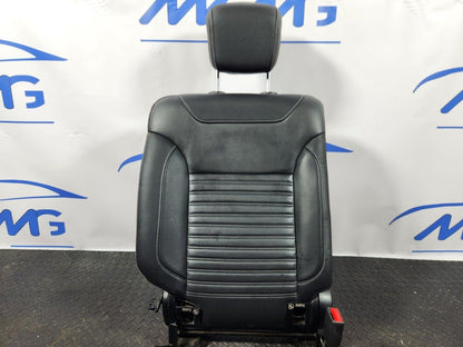 16-19 MERCEDES BENZ GLE ML W166 REAR RIGHT O/S/R BLACK LEATHER BACKREST SEAT