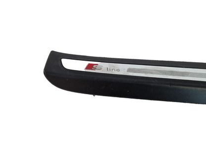 10-15 AUDI Q7 4L OEM REAR RIGHT O/S DRIVER SIDE DOOR SILL TRIM PANEL 4L0853376F