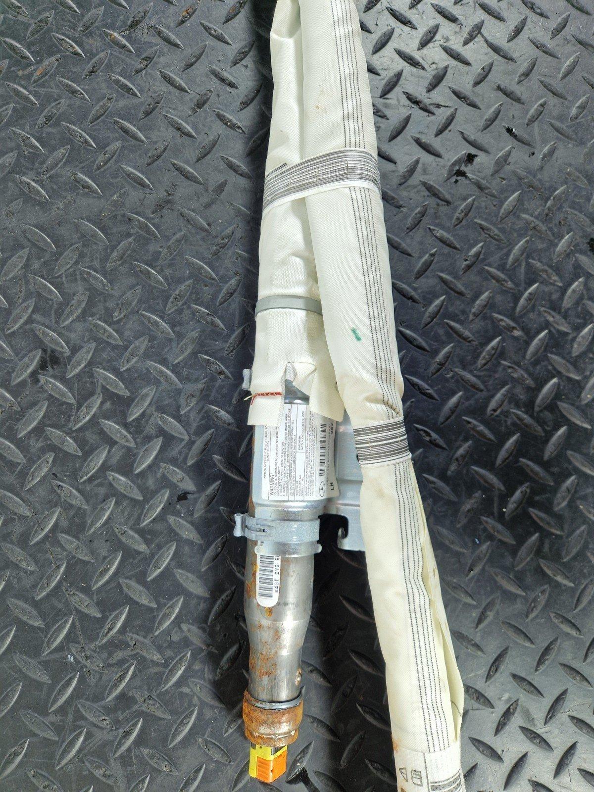 11-19 MERCEDES BENZ ML W166 A!R BAG ROOF CURTAIN LEFT PASSENGER SIDE 1668600702