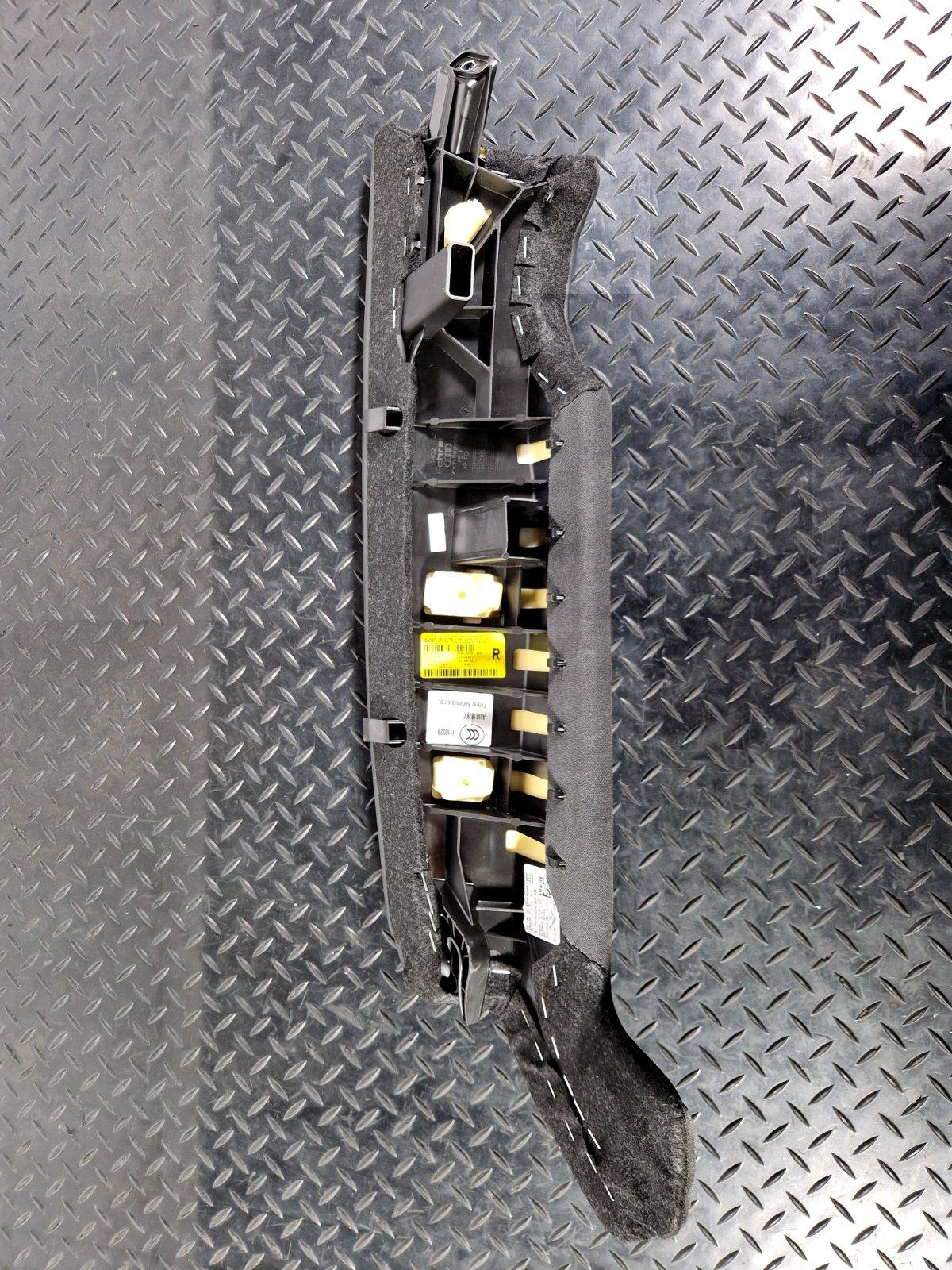 16-23 AUDI A5 F5 S-LINE REAR LEFT N/S/R SEAT BLACK LEATHER BOLSTER 8W0885703AJ