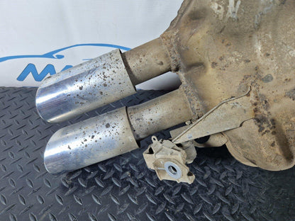 12-18 AUDI A6 C7 GENUINE MIDDLE TO REAR EXHAUST SYSTEM MUFFLER 4G0253611A