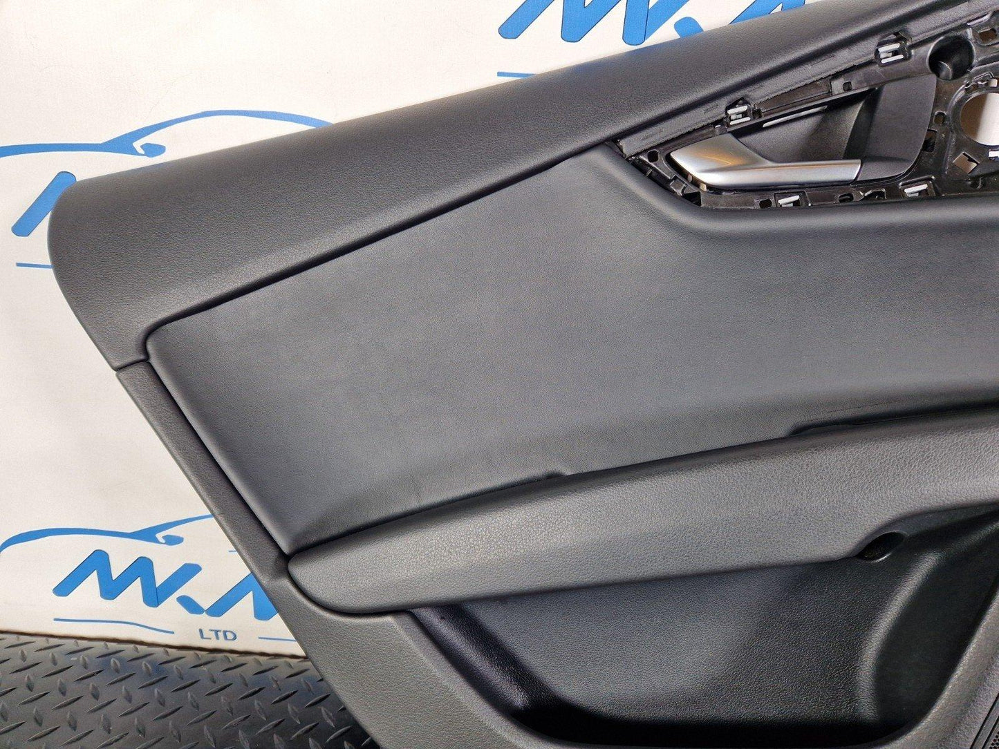 10-18 AUDI A7 4G S-LINE RHD REAR LEFT /PASSENGER NSR LEATHER DOOR CARD 4G8867305